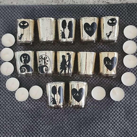 Votive Candle Holders Set of 12 - Picture 1 of 16